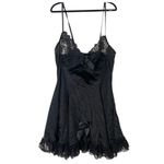 ✨Vintage Intimate Attitudes Sheer Lace Chemise Slip Sz 3X Dress✨ Black Photo 1