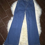 Disney  Minnie Majorette High Rise Wide-Leg flare Jeans Sz 0 Photo 0