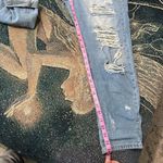 Cello  Jeans Distressed Mid Rise Light Wash Boyfriend Denim Women’s 11 Ripped Y2K Photo 10