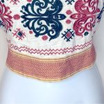 Altar'd State Altar’d State Embroidered Boho Cropped Halter Top Size M Photo 4