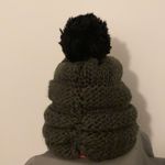 𝅺Faux Zenzi Knit Pom Pom Hat Gray Photo 2