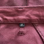 7 For All Mankind New  Coated Cargo Ankle Zip Skinny Pants Merlot Photo 15