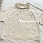 Aerie Women's Textured Beige Hoodie Photo 8