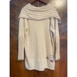 STORYBOOK KNITS Vintage 90s Flower Cardigan Sweater Size 2X Ramie GRANNY COTTAGE Gray Photo 5