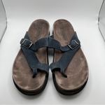 Mephisto Helen Sandals Size EU 42 US 12 Women's Navy Blue Moderate Wear Photo 1