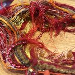 Kansas City Chiefs or ISU colors. Beautiful novelty scarf. 50 inches long. Photo 4