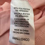 Betsey Johnson Betseyville Blush Pink Stretchy Sleeveless Tank Top Size Small S Photo 4