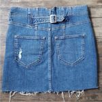 Free People corset denim mini skirt - 6 ($98) Photo 2