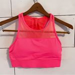Zyia Active All Star One More Rep Neon Pink Racerback Sports Bra. Size Small. Photo 2