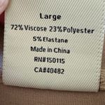 Varley  Dexter half zip sweat light taupe size large Photo 4