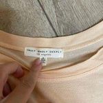 Truly Madly Deeply Peach Colored Tee Photo 1