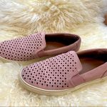Frye  & co Peggy perforated suede slip on in blush Photo 1