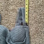 Jenny Yoo Pleated Bust Mesh Overlay Maxi Gown Bridesmaid Prom Formal Size 2 Photo 7