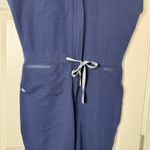 FIGS  Blue Jogger Scrub Jumpsuit size Medium Photo 4
