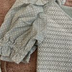 Love Shack Fancy Shirred Tilly Smocked Polka Dot Milkmaid Top Photo 3