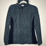 Columbia Sportswear Chevron Zigzag Print Fleece Mock Neck Pullover Cozy Warm Photo 0