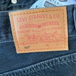 Levi's Premium 501 sz 26 gray distressed jean shorts Photo 6