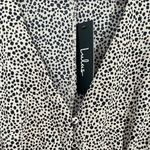 Lulus Lulu’s Sweet Spot Taupe Cheetah Print Long Sleeve Button-Up Top Size Small Photo 5