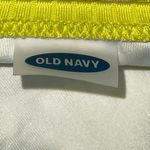 Old Navy Womens Ribbed Front Keyhole Cutout Back One Piece Swimsuit Green Small Photo 3