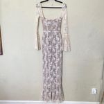 House Of CB  S A-C  'Delilah' Vintage Cream Lace Maxi Dress NWOT Photo 5