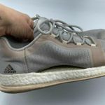 Adidas Womens Gray Pure Boost BB3286 Lace Low Top Running Shoes Size 10 Sneakers Photo 0