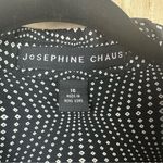 Josephine Chaus  Black and White Geometric Shirt Photo 2