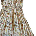 Betabrand  Fungi Frock Mushroom-Print Pocket Dress Button-Down Size Medium Womens Photo 4