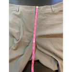 Chico's 3 Wide Leg Cropped Office Church Pants Womens XL Khaki DIY Hem READ Photo 9