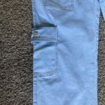 VIP Jeans Light Wash Wide Leg Cargo Pants Size 15/32 Black Photo 6