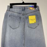Circus NY Sam Edelman Size 26 Denim Jean Maxi Skirt Blue Calliope Back Slit NEW Photo 5