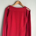 Alice + Olivia Neely Cape-Back Crepe Mini Dress 8 Photo 3