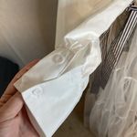 Show Me Your Mumu White Cotton Mesh Skirt Unicollar Button Up Pirate Sleeves OS Photo 3