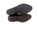 Lucky Brand Basel Folley Ankle Boot Women’s 7 Black Suede Leather Heeled Bootie Photo 7