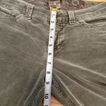 Bella Dahl  Women’s Green Corduroy Capri Pants Photo 10