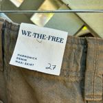 Free People  Harmonica Coated Denim Maxi Skirt Photo 7