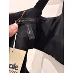 BCBGMaxazria Joela Tulle Pleated Waist Cutot Ruffle Maxi Gown Black Women's 0 Photo 3