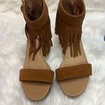 Nanette Lepore fringed suede sandal Size 11 BIN 13 Photo 13