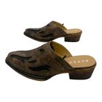 Roper Beth Snip Toe Mule Brown/Black Glitter US Women's 8.5 Brown Photo 4