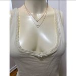 SKIMS Retired  Size 3X NWT Lace Logo Cami Tank Top Bone Pointelle Women's Photo 6