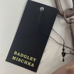 Badgley Mischka  Taupe Wrapped Frame Clutch NWT Photo 8