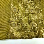 Vintage Raoul Arango Gold Cutout‎ Dressy Cocktail Jacket Blazer Evening Size 6 Photo 7