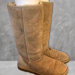 UGG Australia Classic Tall Boot Chestnut Brown Tan Sheepskin Photo 4
