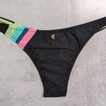 NWT Citrus Black Colorblock Cheeky Charm Swim Bottom Small Photo 2
