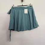 Halara NWT  Breezeful High Waisted Side Tie 2-in-1 Flowy Mini Flare Skirt Small Photo 3
