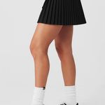 Alo Yoga Aces Tennis Pleated Skirt in Black, Size XS, NWT Photo 5