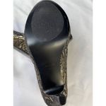 Nine West Women's Black/Gold High Heeled 4.5" Shoes Size 8M SKU3497 Photo 6