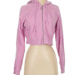 Forever 21  cropped pink zip up jacket Photo 0