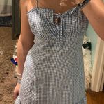 PacSun blue gingham dress Photo 2
