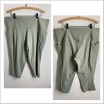Athleta Salutation Stash Pocket II Capri Pant Eucalyptus Green size 3X Photo 1