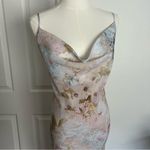 WAYF  Womens Rendezvous Cowl Neck Slip Midi Dress Photo 4